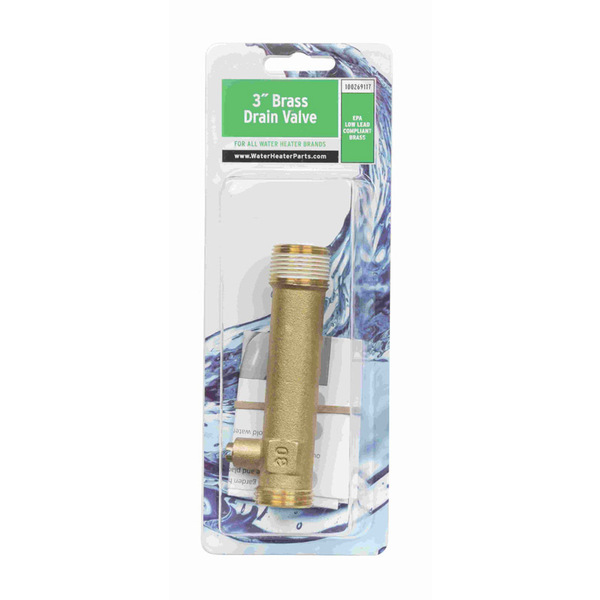 Reliance Water Heaters DRAIN VALVE 3/4"" MIPXMHT 100269117